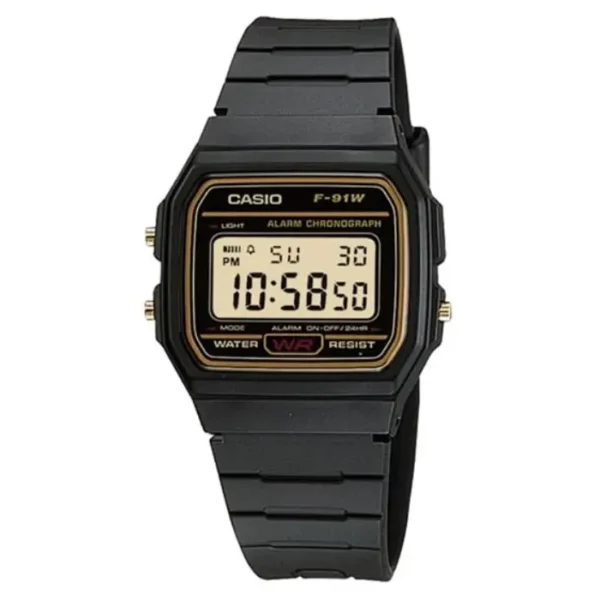 Casio F-91WG-9QDF Vintage Digital Resin Belt Watch