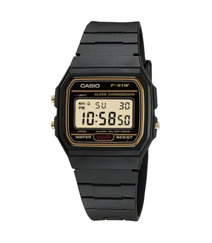 Casio F-91WG-9QDF Vintage Digital Resin Belt Watch